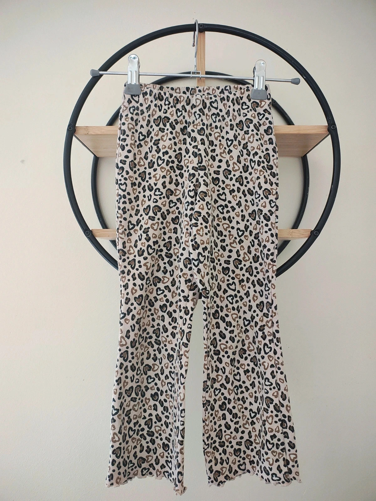 5 ans pantalon legging côtelé léopard orchestra